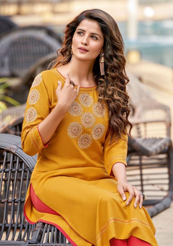 Mittoo Payal 18 Heavy Rayon Designer Kurti Collection